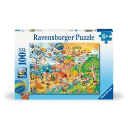 Puzzle dla dzieci 2D: 4 pory roku 100el - 1