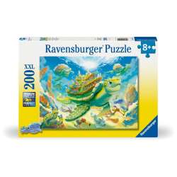 Puzzle dla dzieci 2D: Żółw 200el - 1