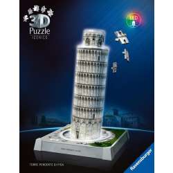 Puzzle 3D Iconics Krzywa Wieża w Pizie - 1