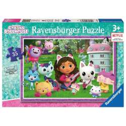 Puzzle dla dzieci 35 Koci Domek Gabi (GXP-884305)