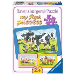 Puzzle 3x6 Zwierzaki (RAP 065714) - 1