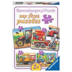 PROMO Puzzle 4w1 W pracy (2-4-6-8el) 069545 RAVENSBURGER p6 (RAP 069545) - 1