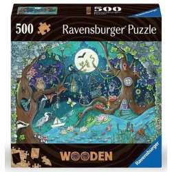 Puzzle drewniane 500 Baśniowy Las - 1
