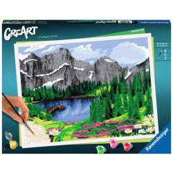 PROMO Malowanka CreArt: Dolomity RAVENSBURGER malowanie po numerach (201556) - 1