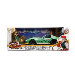 PROMO Auto Street Fighter 1969 Chevrolet z figurką Cammy 1:24 Simba JADA (253255061)