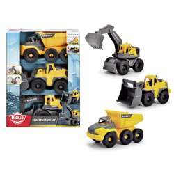 Construction Pojazdy budowlane Volvo 16cm 3-pak