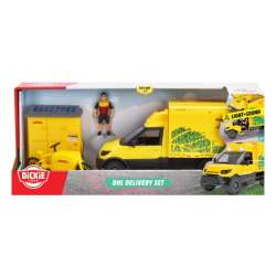 City, zestaw z pojazdem DHL 25cm, DICKIE (203747020) - 1