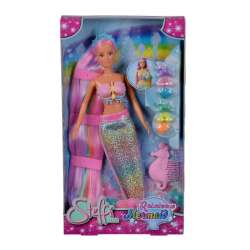Lalka Steffi Love tęczowa syrena Simba (105733610) - 1
