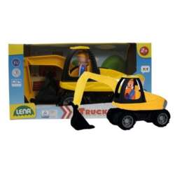 LENA Auto malucha koparka 26cm w pudełku 01621 (5-01621) - 1