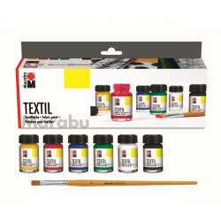 Zestaw farb do tkanin Textil starter 6x15ml