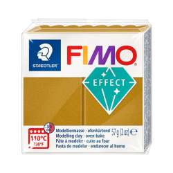 Masa termoutwardzalna Fimo 57g złoty metaliczny