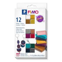Zestaw Fimo Effect Sparkle 12 kostek 25g - 1