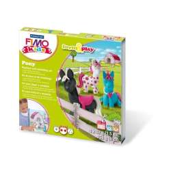 Zestaw Fimo Kids Form&Play 4 x 42g Kucyki