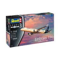Samolot 1:144 03883 Embraer 190 Lufthansa New Livery Revell (REV-03883) - 1