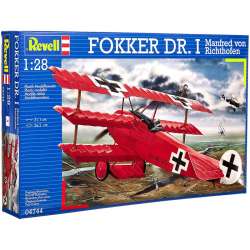 Samolot do sklejania 1:28 04744 Fokker Dr I Richthof Revell (REV-04744) - 1