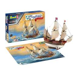 Model żaglowca do sklejania Żaglowiec Mayflower 1:83 400 setna rocznica (farby + klej) (REV-05684)