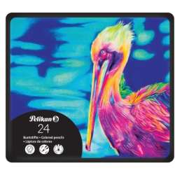 Kredki premium 24szt w metalowym etui - 1