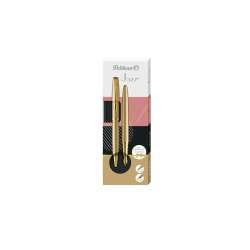Pióro wieczne Jazz Noble Elegance + długopis Gold - 1