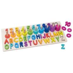 Drewniane puzzle alfanumeryczne - 1