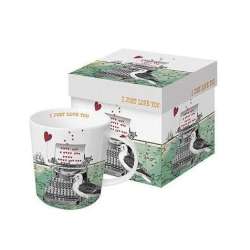 Kubek porcelanowy Love You 350ml - 1