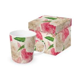 Kubek porcelanowy Peonie 350ml - 1