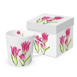 Kubek porcelanowy Tulipany 350ml - 1