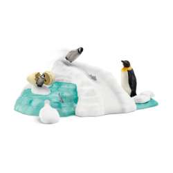 Schleich 42661 Zabawa rodziny pingwinów Wild Life (SLH 42661) - 1
