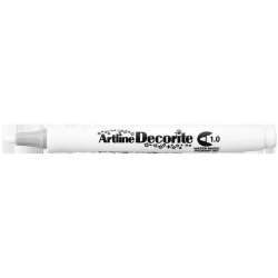 Marker permanentny Decorite biały ARTLINE