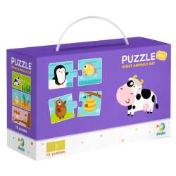 Puzzle 12x2 Co jedzą zwierzęta? (DOP 300118) - 1