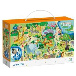 Puzzle obserwacyjne 80 W zoo (DOP 300259) - 1