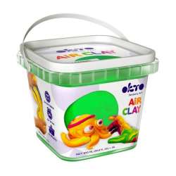 Zestaw lekkiej powietrznej ciastoliny zielony 910ml 20011 Okto (OKT8284)