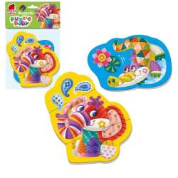 Miękkie magnetyczne puzzle Słoń i Krokodyl (RK5020-03) - 1