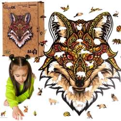 Puzzle drewniane eko 70 Zaczarowany lis PuzA4-00713 (PE7137) - 1