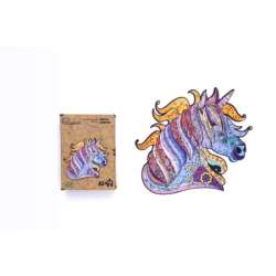 Puzzle drewniane Bajeczny Jednorożec PuzA3-00721 (PE7212) - 1
