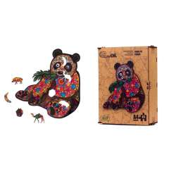 Puzzle drewniane eko 65 Kung Fu Panda PuzA4-01209 (PE2094) - 1