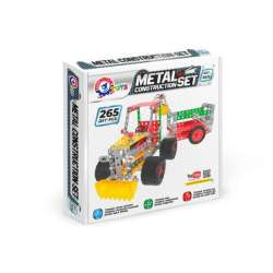 PROMO Zestaw konstrukcyjny metalowy traktor z przyczepką 265el 4876 (TEH4876)