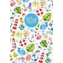 Notatnik ozdobny 143x210/96K kratka Morze FRESH - 1