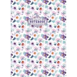 Notatnik ozdobny 145x197/64K TW Kwiaty FRESH