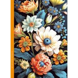 Notatnik ozdobny 143x200/48K kratka TW Flora FRESH - 1