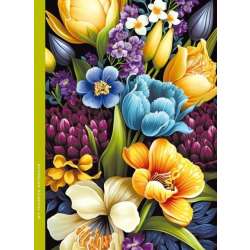 Notatnik ozdobny 143x200/48K kratka TW Flora FRESH