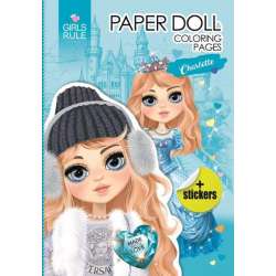 Papierowa lalka do wycinania Charlotte