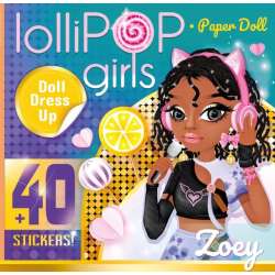 Lalka do wycinania z naklejkami 200x200 Zoey - 1