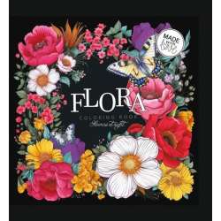 Kolorowanka 160x160 Flora Kwiaty