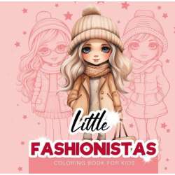 Kolorowanka 160x160 Małe stylistki Fashionistas - 1