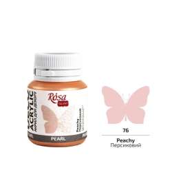 Farba akrylowa perłowa peachy 76 20ml - 1