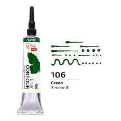 Farba aktylowa konturowa universal green 20ml - 1