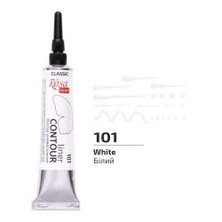 Farba aktylowa konturowa universal white 20ml - 1