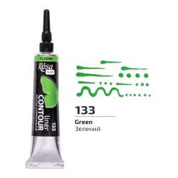 Farba aktylowa kontur universal fluor green 20ml - 1