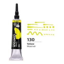 Farba aktylowa kontur universal fluor yellow 20ml