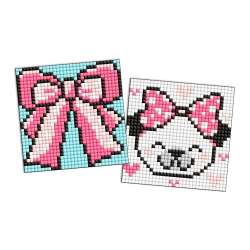 Diamentowa mozaika Kids naklejka - Muszka 9x9cm